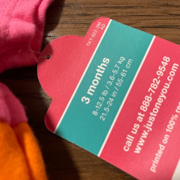 New Carter’s ruffle dress size 3 months - Picture 8 of 8